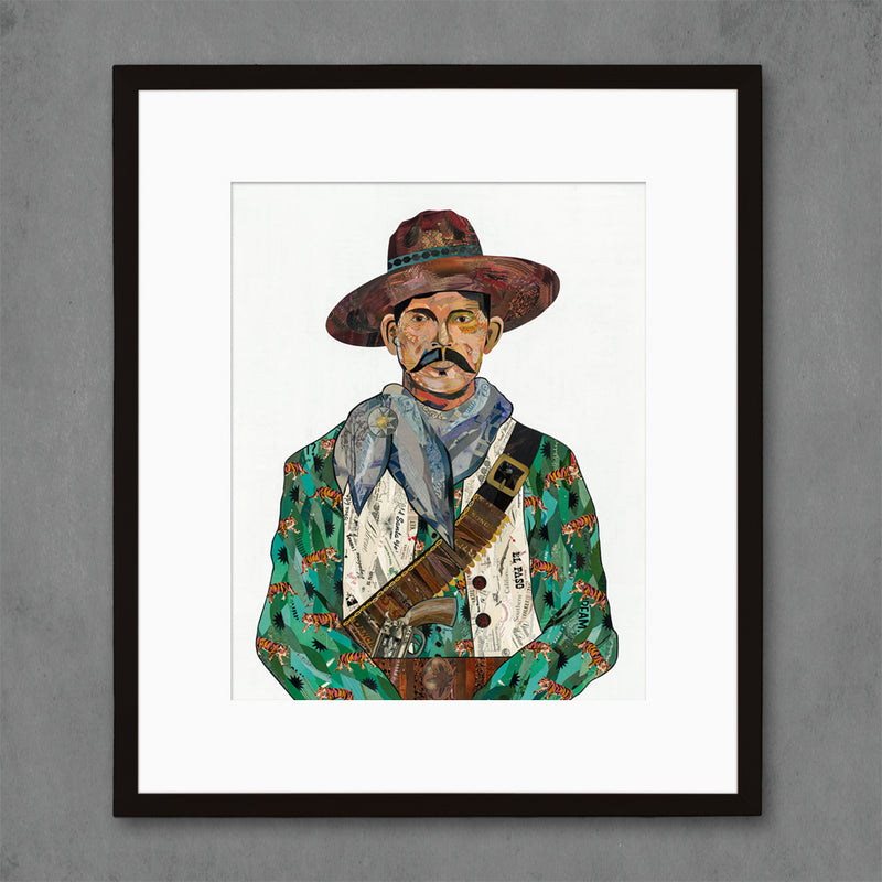 main image for VAQUERO (TIGERS) limited edition paper print