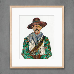 thumbnail for VAQUERO (TIGERS) limited edition paper print