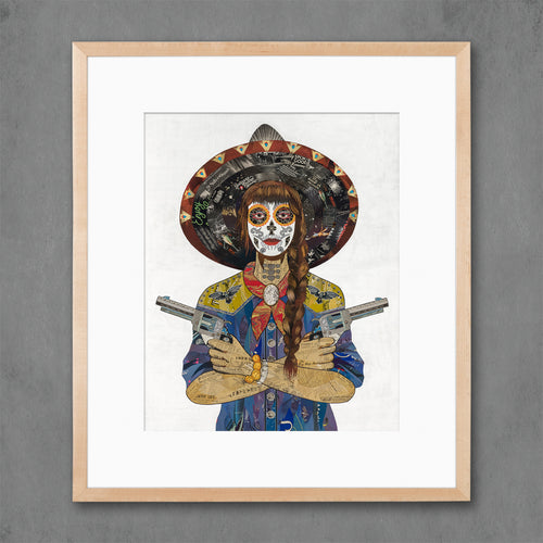 KID SISTER  limited edition paper print