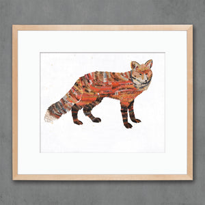 thumbnail for ANIMALS OF NORTH AMERICA: RED FOX limited edition paper print
