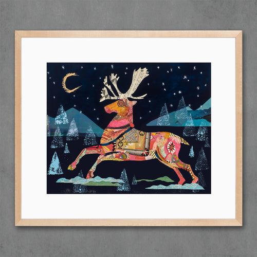 WINTER TALE: REINDEER limited edition paper print